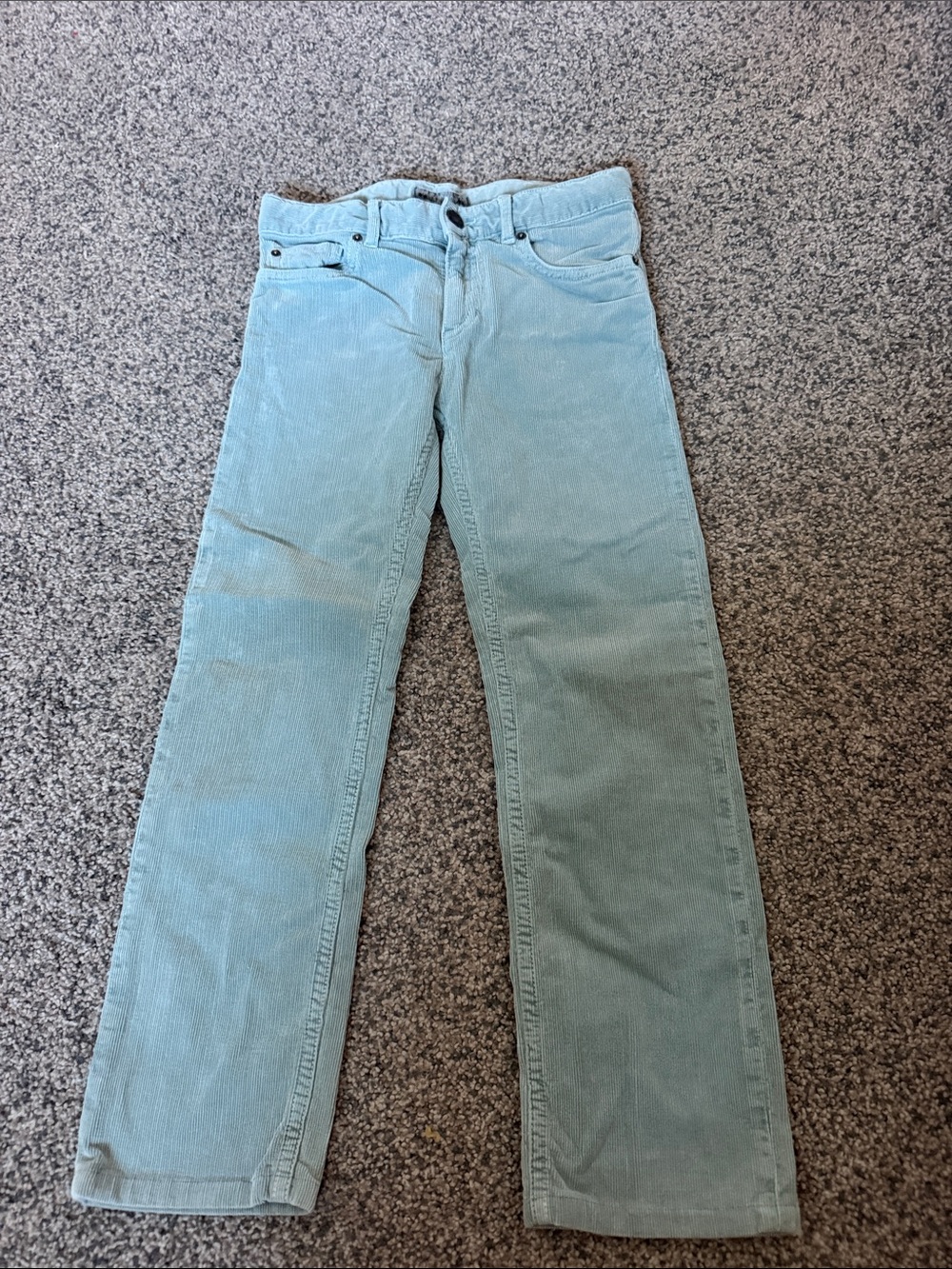 Boys Light Teal Corduroy Jeans